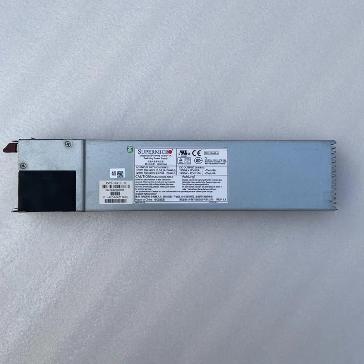 Supermicro PWS-1K41P-1R 1400W 1U Redundant 80 플러스 금 전원공급장치 PSU