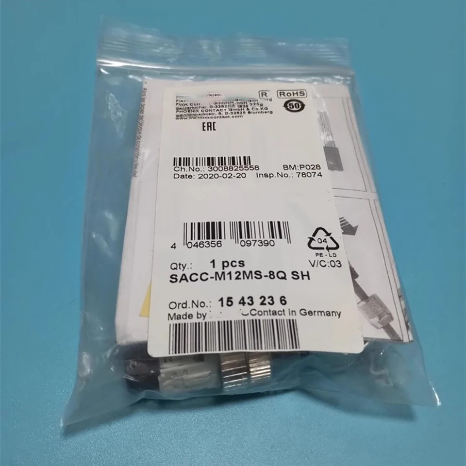 피닉스 SACC-M12MS-8Q SH-데이터 커넥터 1543236