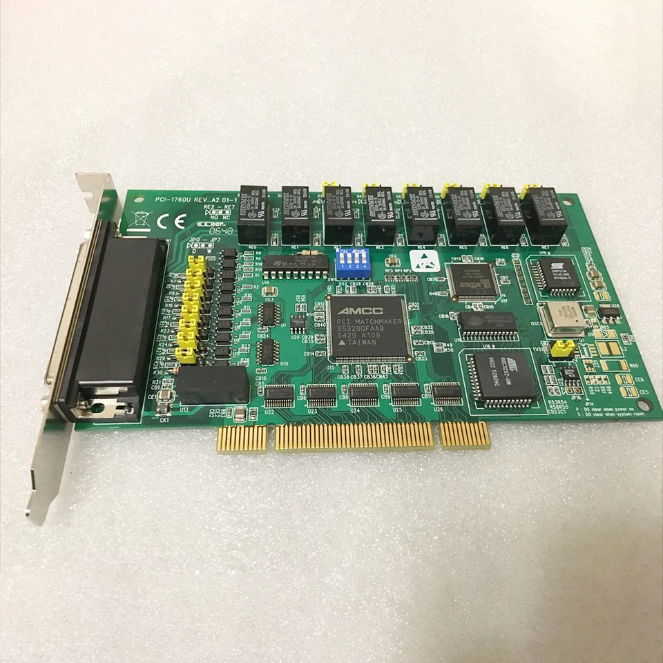 Advantechp호환CI-1760U R2 8 웨이 릴레이 출력 절연 디지털 입력 카드