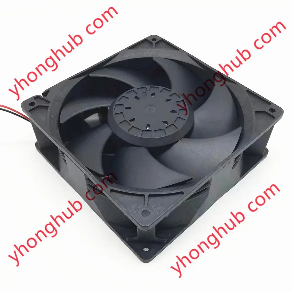 델타 전FFB1424VHG 37 DC 24V 1.37A 140x140x50mm 2 와이어 서버 냉각팬