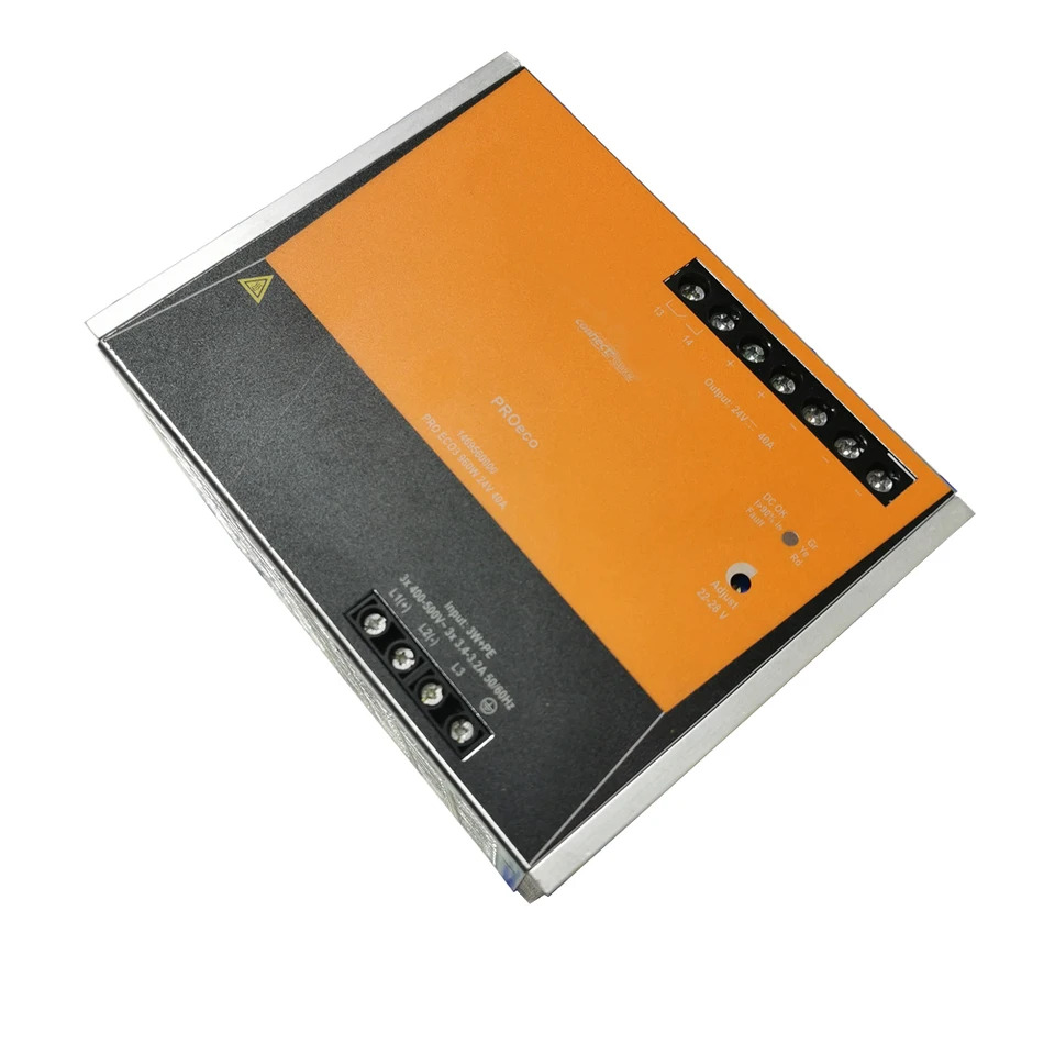 Weidmuller 스위칭 전원공급장치 모듈 가이드 레일 설치 PRO ECO3 960W 24V 40A 1469560000
