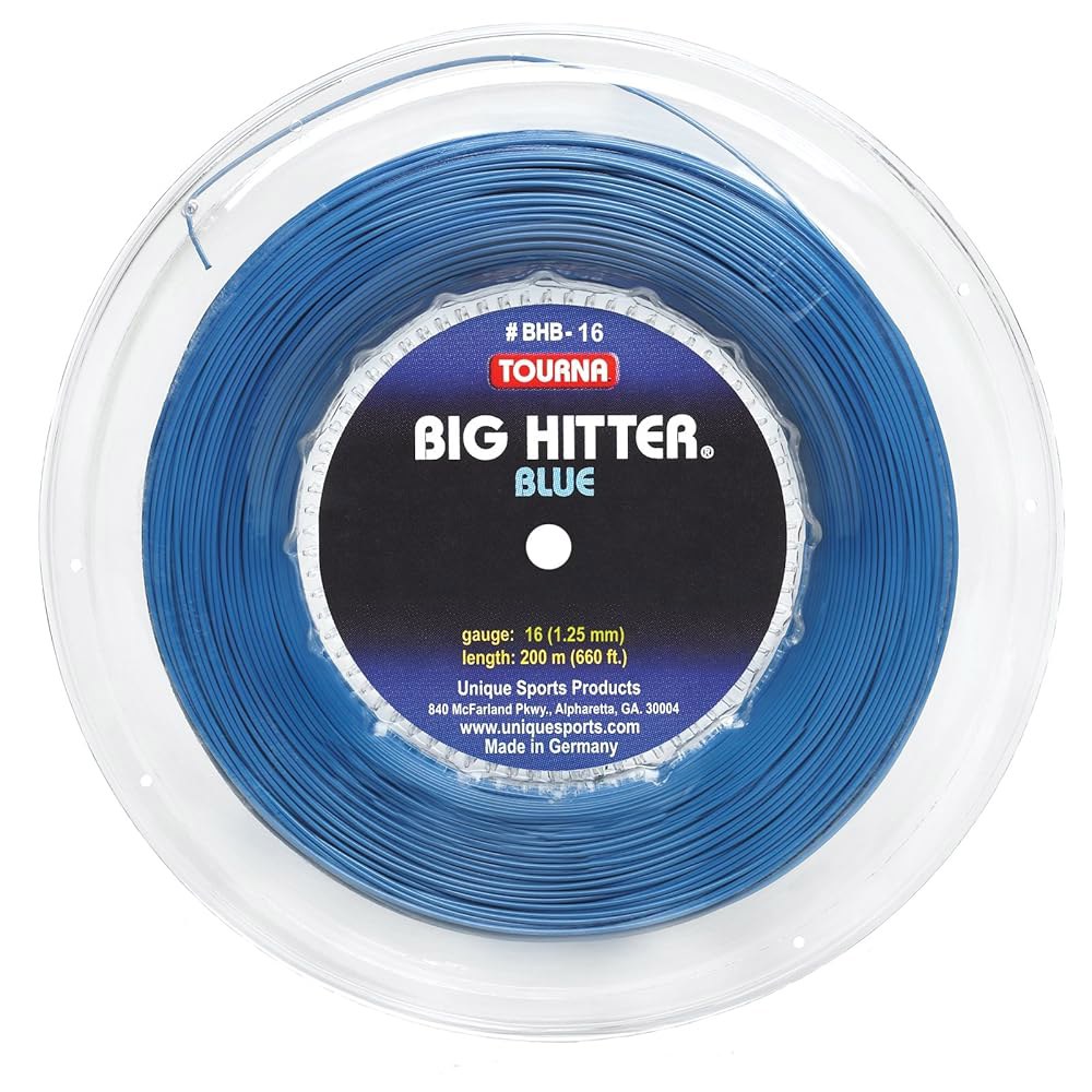 Big Hitter 블루 16G 릴 테니스 스트링 17g Set - 상품 이미지