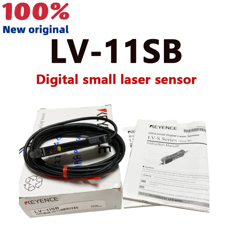 KEYENCE 오리지널 LV-11SB 파이버 디지털 레이저 센서 증폭기. 더 모델이 있습니다. 를 환영