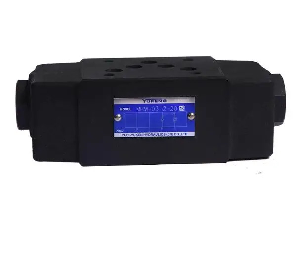 YUKEN 스택 유압 제어 단방향 밸브 MPW-03-2-20 MPW-03-4-20 MPA-03-2-20 MPA-03-4-20 MPB-03-2-20 MPB-03-4-20