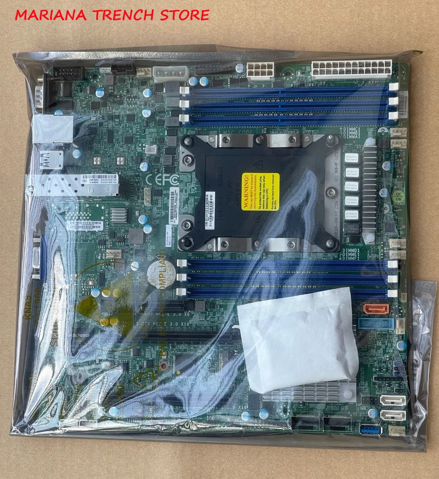 Supermicro Micro 마더보드X11SPM-TPF LGA-3647 Xeon 확장 프로세서 C622 를 통DDR4 M.2 10G SFP SATA3 6Gbps