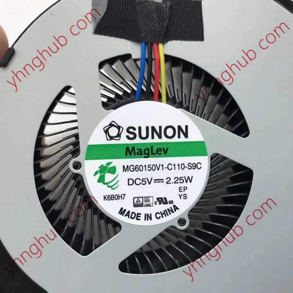 SUNON MG60150V1-C110-S9C G9-791 DC 5V 2.25W 4 선 서버 냉각팬