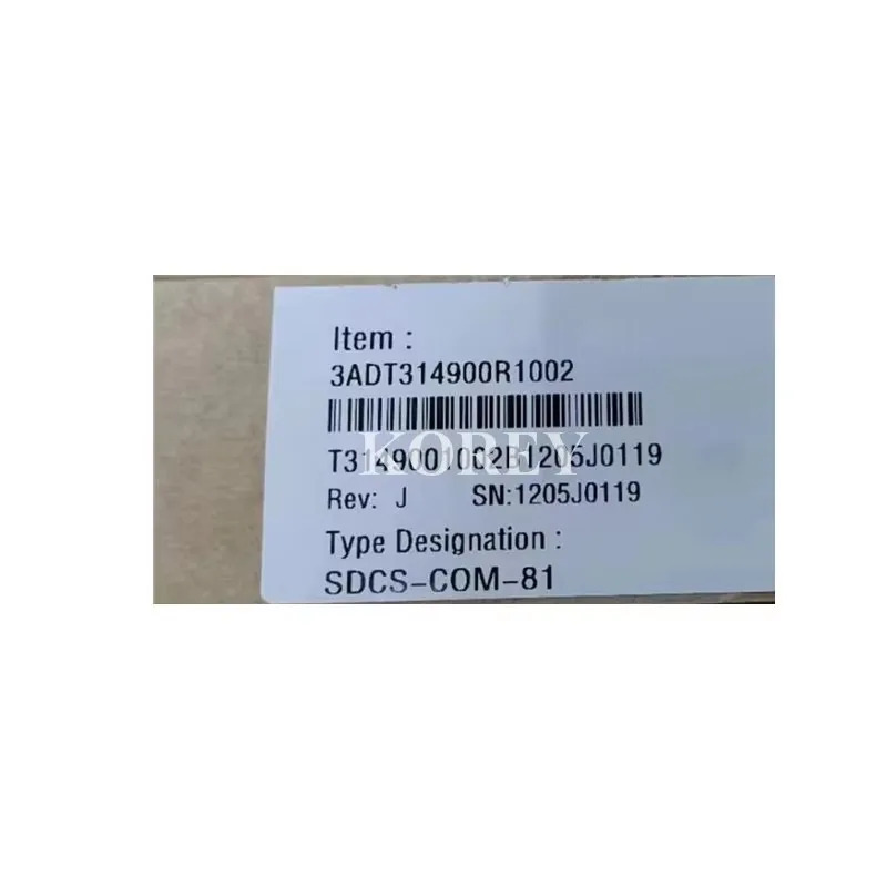 제어 보드 SDCS-CON-2A SDCS-CON-2 3ADT 309600 R1 SDCS-COM-81 314900 R1002 SDCS-CON-1
