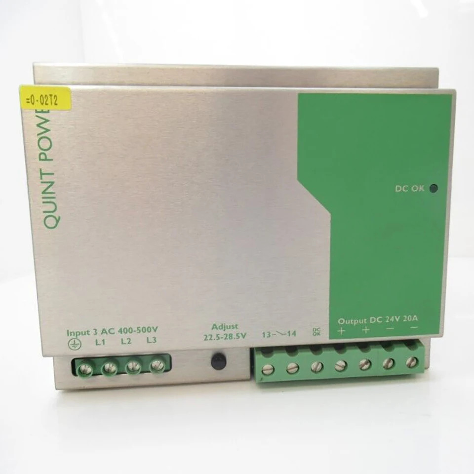 스위칭 전원공급장치 미세 2938727 QUINT-PS-3X400-500AC 24DC 20 QUINT POWER 24VDC 20A
