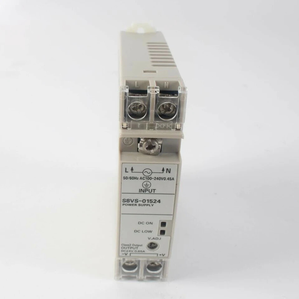 S8VS-01524 스위칭 전원공급장치 레일 타입 15W/DC 24V 0.6A 출력 신