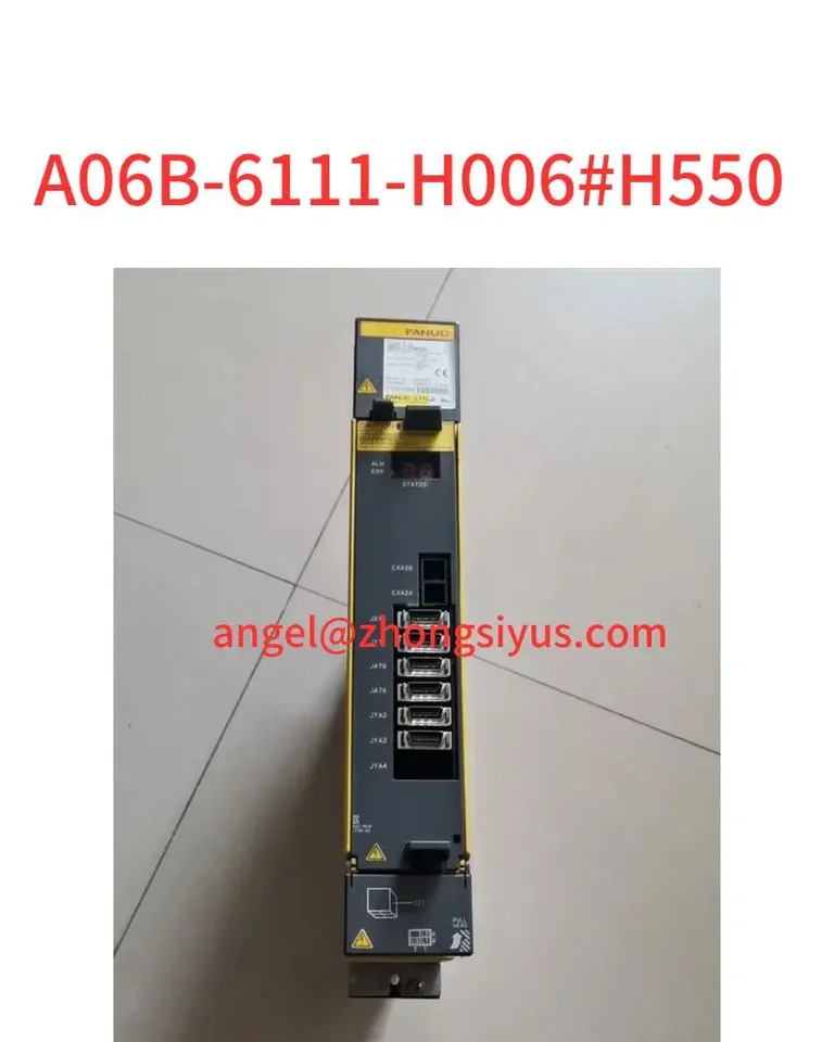 A06B-6111-H006 H550 Fanuc 서보 드라이브 모듈 CNC 기계리퍼 완료