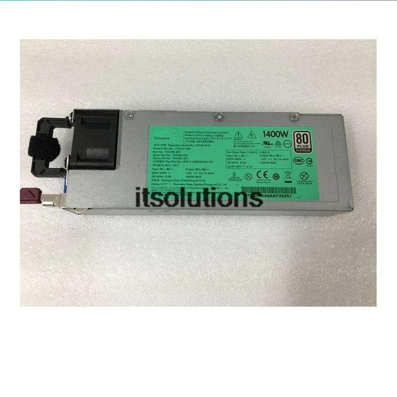 hp호환 720620-B21 754383-001 733427-001 DL388G9 1400W 전원공급장치