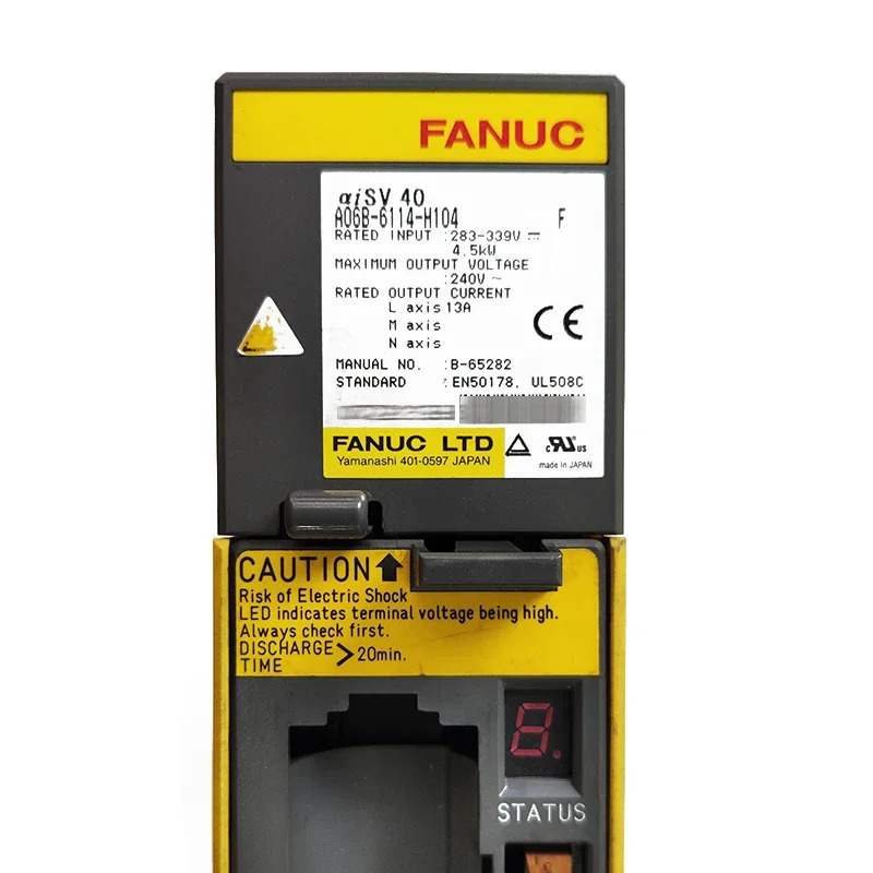 A06B-6114-H104 Fanuc 서보 CNC 시스템 기계리퍼 완료