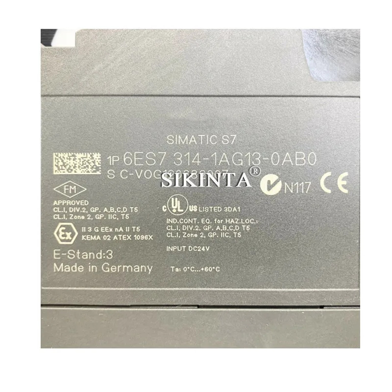 S7-300 CPU 모듈 6ES7 314-1AG14-0AB0 314-1AG13-0AB0 완전히 리퍼