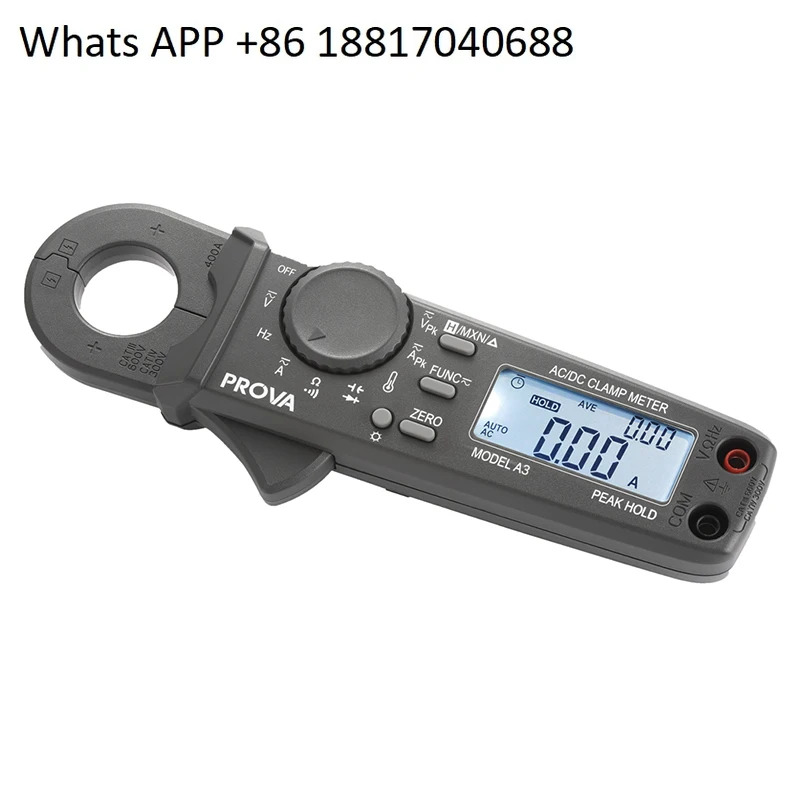 PROVA-A13 디지털 클램프 미터 고정밀 10ma 전류계 AC/DC RMS 멀티미터 평균
