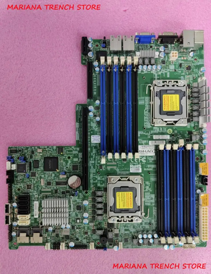 슈퍼마이크로 마더보드X9DBU-3F LGA1356 제온 프로세서 E5-2400 V2 i350 듀얼 포트 GbE LAN