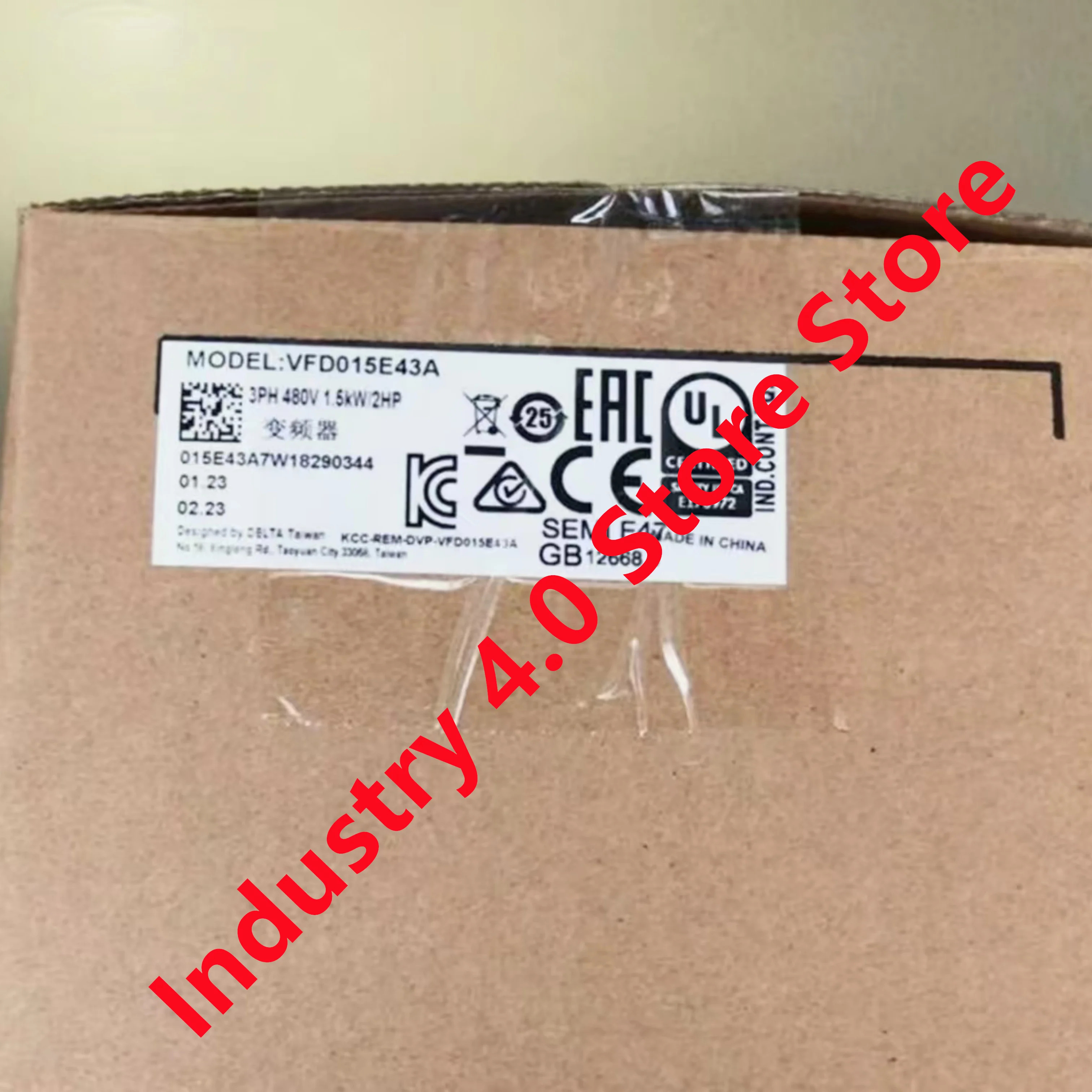 ECMA-C20604SS VFD015E43A 오리지널 신