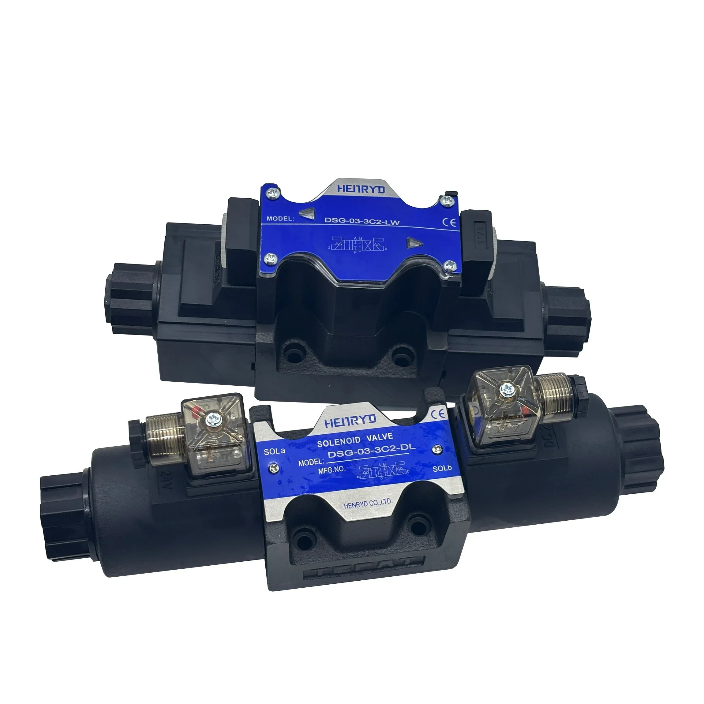 DSG-03-3C2-DL 유압 스테이션 220V 방향 밸브 02-3C60-LW 솔레노이드 24V 3C3 3C4 2B2