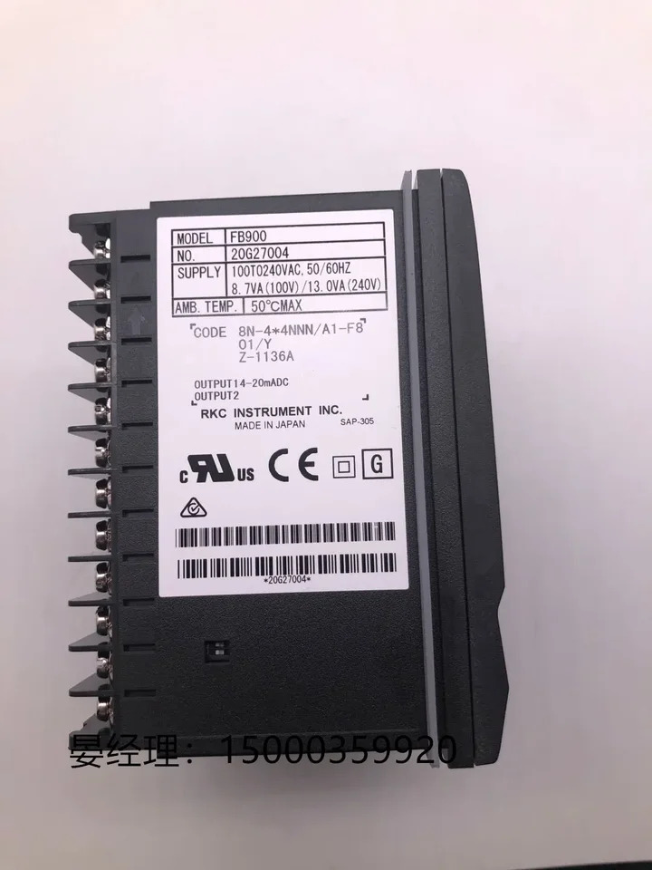 용액 압력 게이지 RKC FB900-8N-4 x 4NN5/A1-F801/Y 신