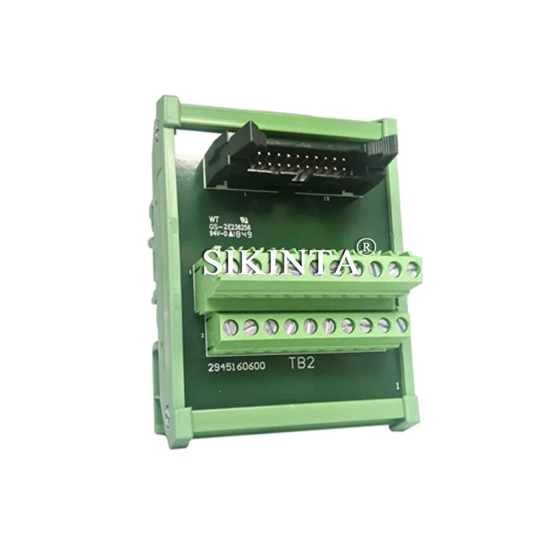 PLC 배선 모듈 터미널 UB-10-ID16A UB-10-OR16A 완전히 리퍼