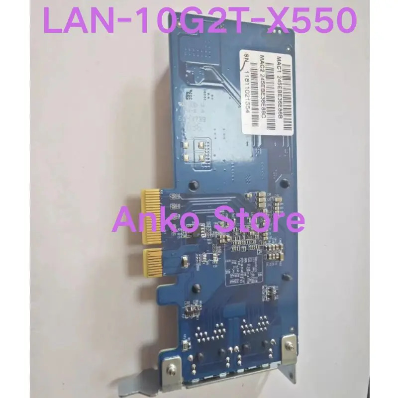 QNAP LAN-10G2T-X550 듀얼 포트 네트워크 카드 리퍼 OK기가비트