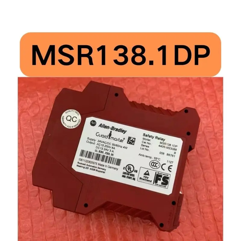 리퍼 MSR138.1DP 안전 릴레이 OK 기능 완료