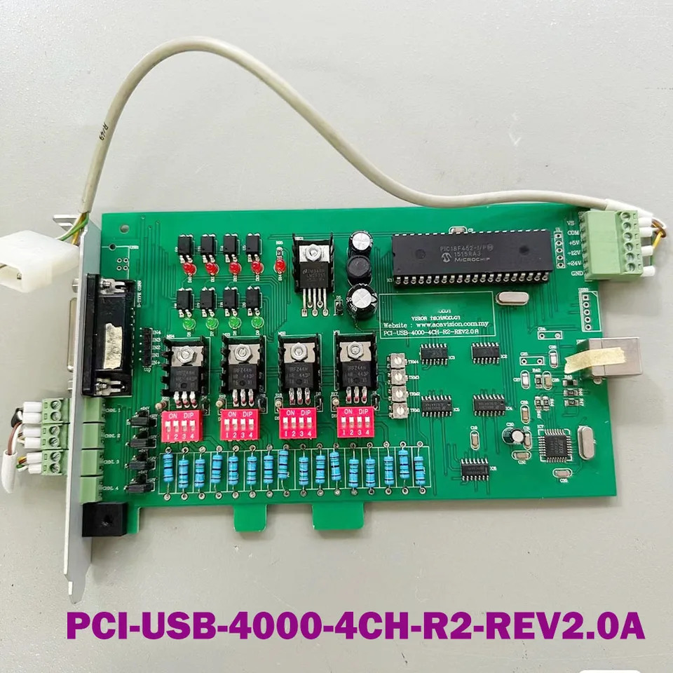 ACA PCI-USB-4000-4CH-R2-REV2.0A 모션 컨트롤러용