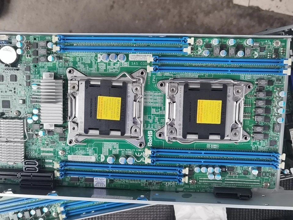 Supermicro Xeon 마더보드X9DRT-HF LGA2011 E5 2600 V1 V2 군 DDR3