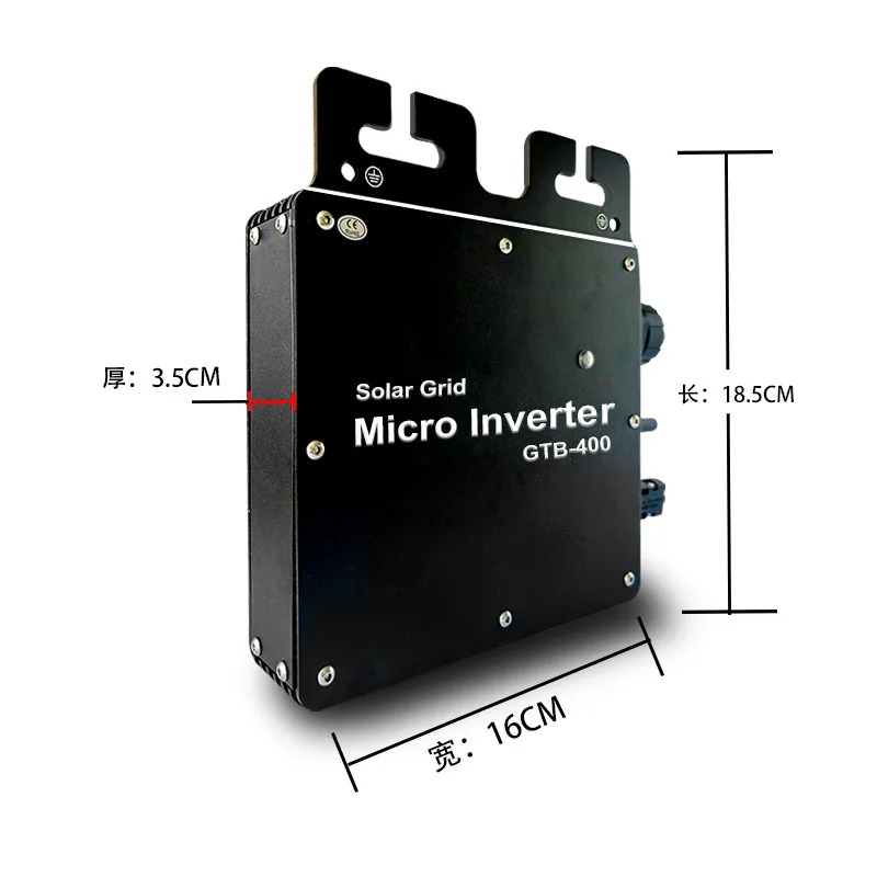 무선 와이파이 태양광 패널 그리드 연결 인버터 400W 450W