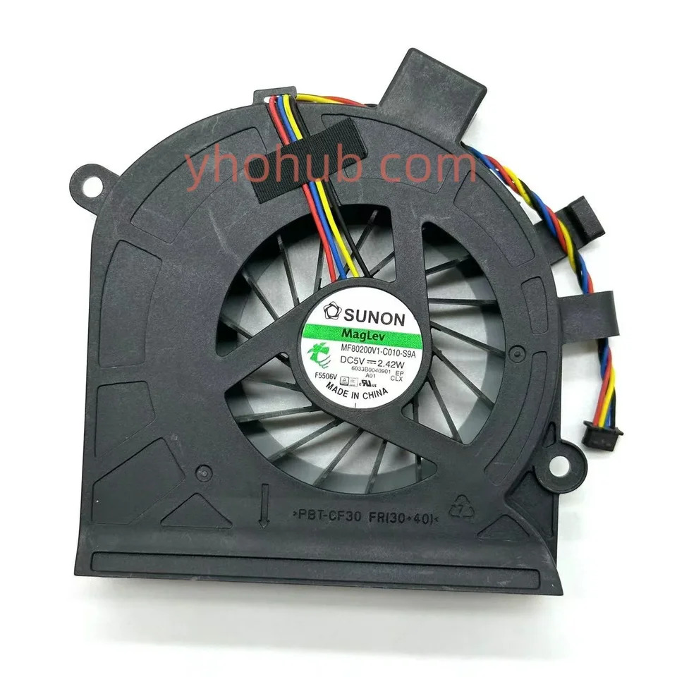 SUNON MF80200V1-C010-S9A 냉각팬 DC 5V 2.42W 4 선 서버