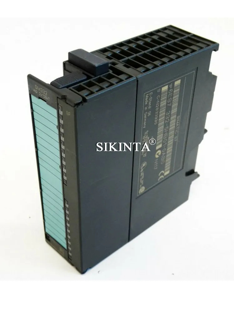 S7-300 SM332 6ES7 332-5HB01-0AB0 PLC 아날로그 출력 모듈 완전히 리퍼