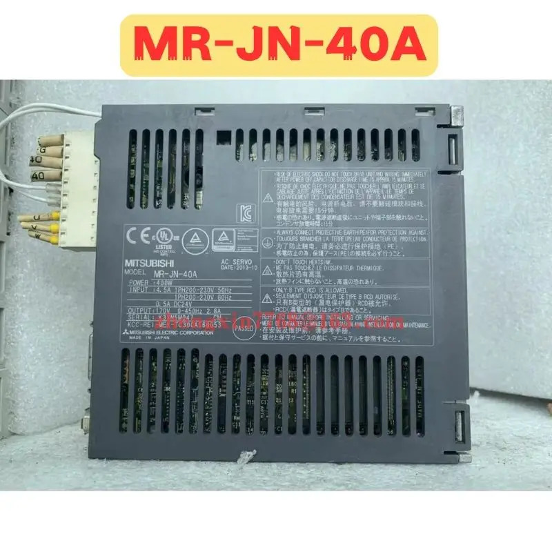 리퍼 서보 드라이브 MR-JN-40A MR JN 40A 정상 기능 완료