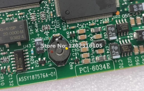 산업장비 보드 PCI-6034E 컴퓨터187576A-01