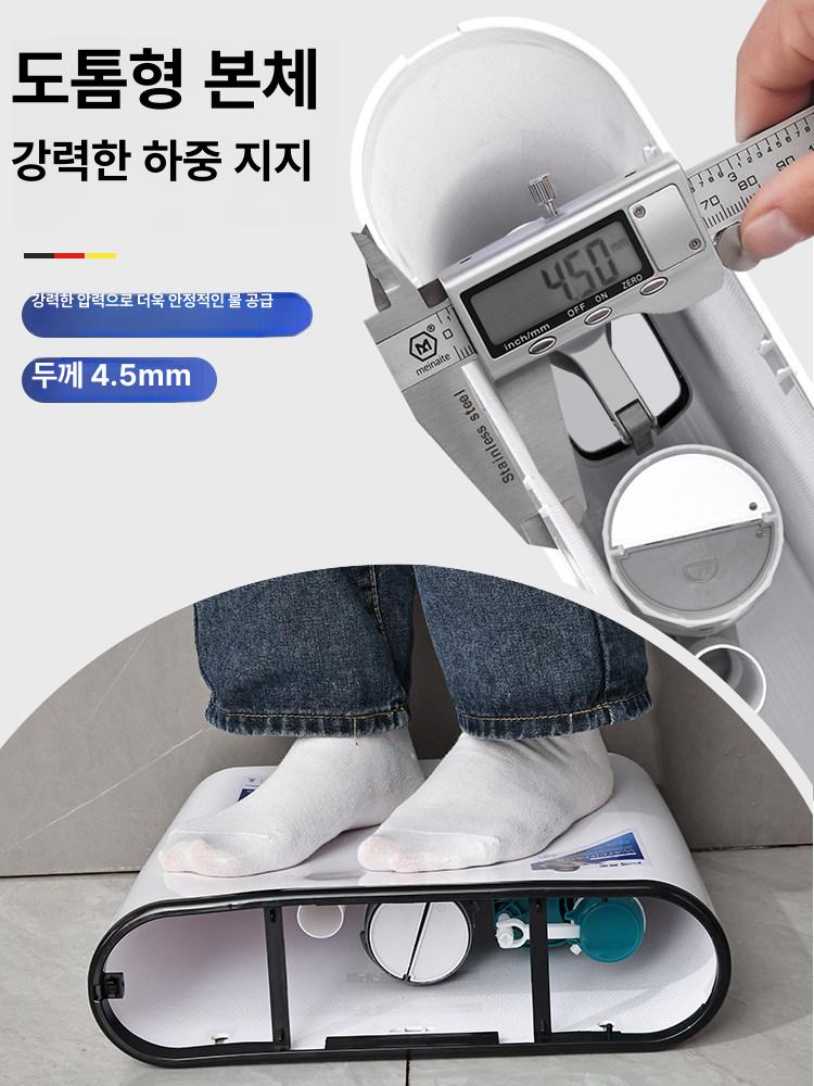 고압 좌변기 물탱크 가정용 플러시 수세식 저압형 벽걸이형 도기 설치 업소용 절약 - 상세 이미지 3