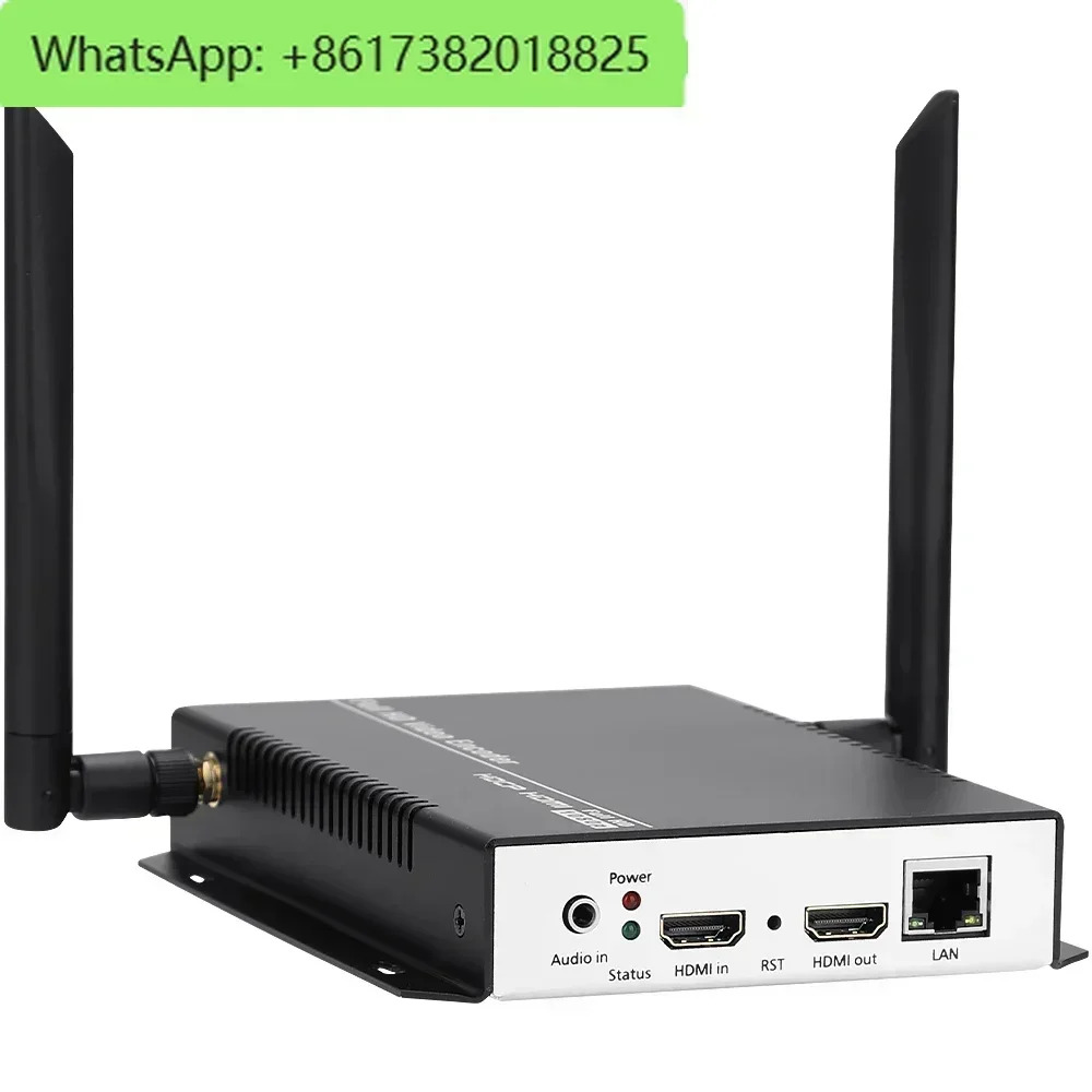 URay HEVC H.265 비디오To SRT RTSP RTMP HTTP 스트리밍 인코더 무선 H265 H.264 HD 비디오 To IP 스 WiFi