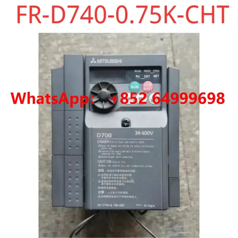 리퍼 OK 인버터 FR-D740-0.75K-CHT 400V 기능 패키지가 좋음