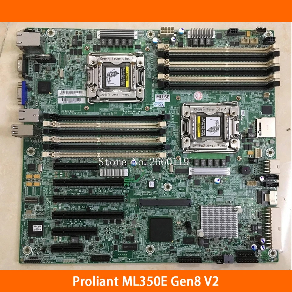 hp호환 Proliant ML350E Gen8 V2 마더보드 757484-001 641805-004