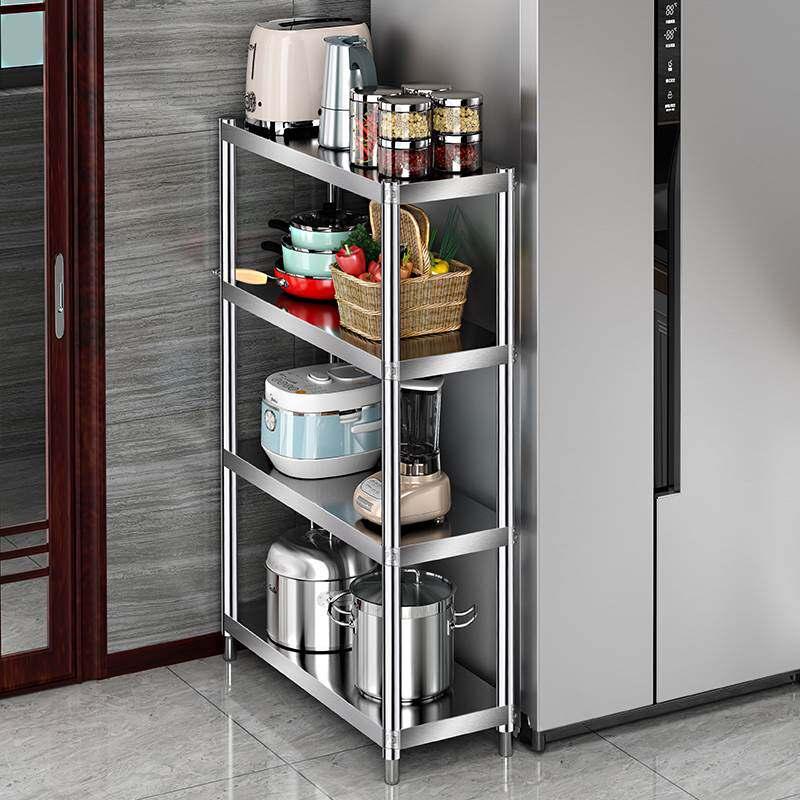 스테인리스 철제선반 무볼트 진열장 수납 렉 조립식앵글 정리 공업용 올스텐선반 - 상품 이미지