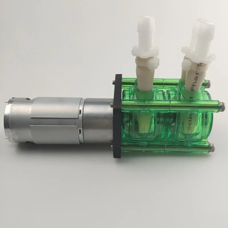 더블 헤드 고유량 연동 펌프 적정 설치 용이 BPT 튜브 700ml/분 x 2 12V 24V