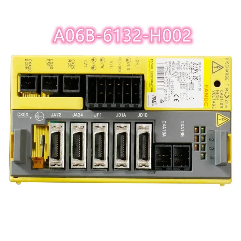 A06B-6132-H002 CNC 기계Fanuc 서보 드라이브 증폭기 모듈 리퍼 완료 신