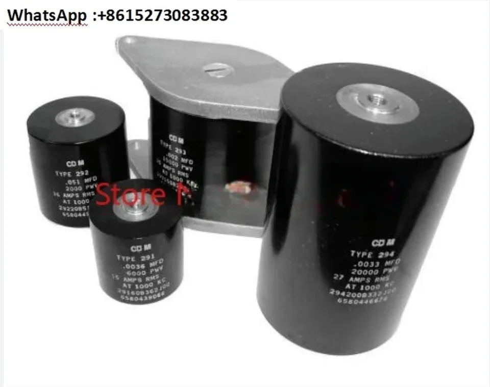 커패시턴스 292. 0001 MFD 10000V PWV 292100B101JO0 100P