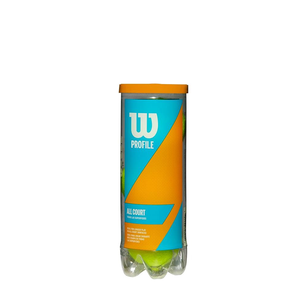 Wilson 프로필 올 코트 테니스 공 옐로 72개 - 상세 이미지 2