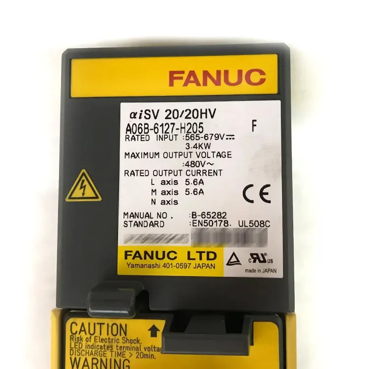 A06B-6127-H205 Fanuc 서보 드라이브 모듈 CNC 시스템용