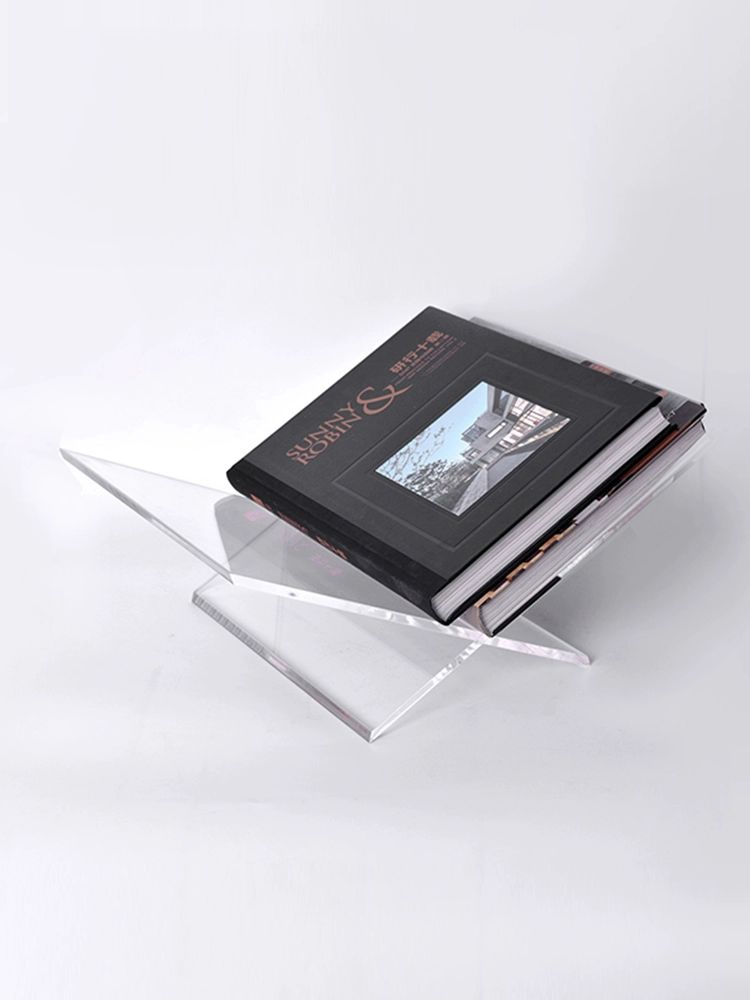 아크릴 선반 인테리어 디스플레이 벽걸이 진열대 책꽂이 장식장 거치대 잡지 피규어 - 상세 이미지 3