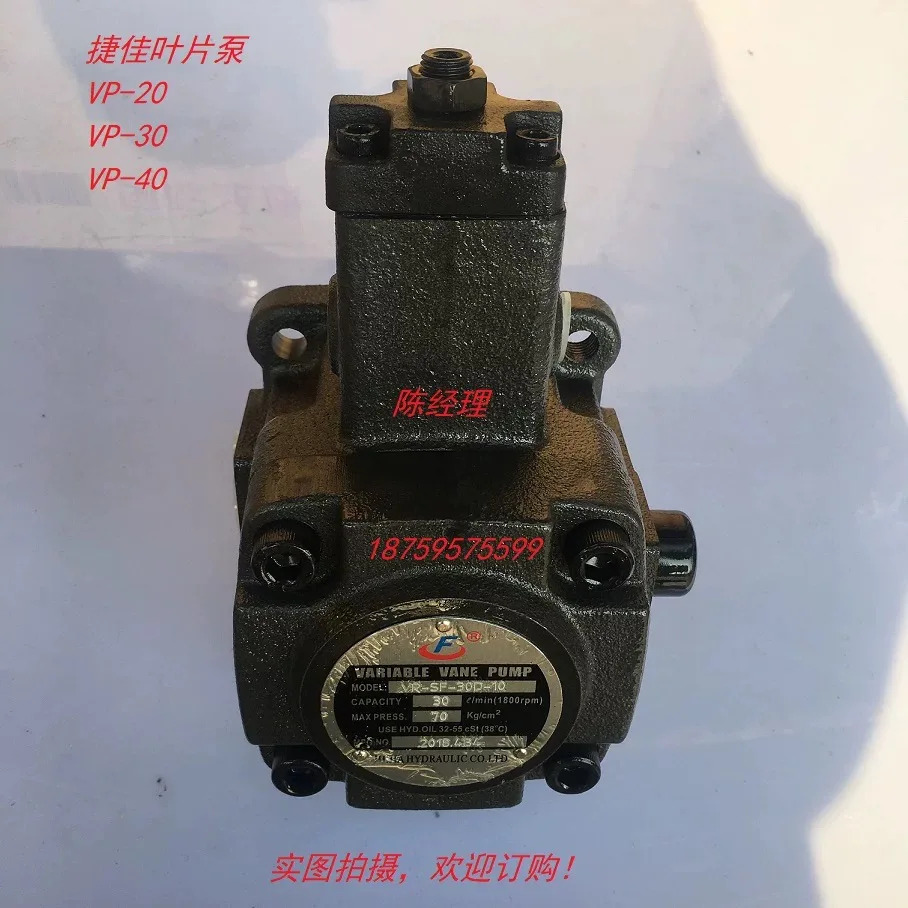 VP-SF-20D-10 VP-SF-30D-10 VP-SF-40D-10 Jiejia 오일 펌프 베펌프