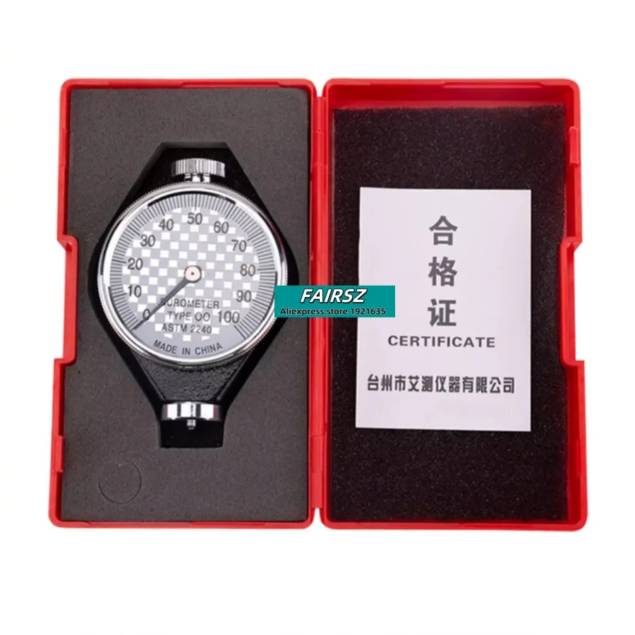OO 타입 쇼어 경도계 고무 츄잉 껌 실리콘 Astm 2240