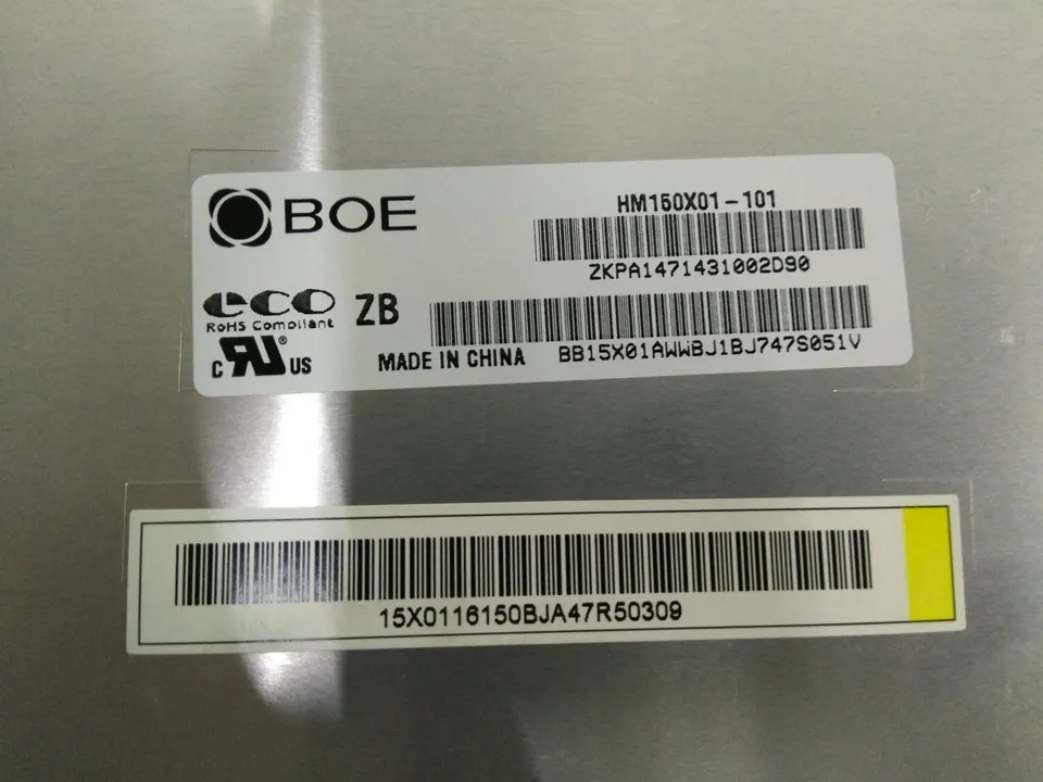 BOE 15 인치 HM150X01-101 HT150X02-100 HT150X02-101