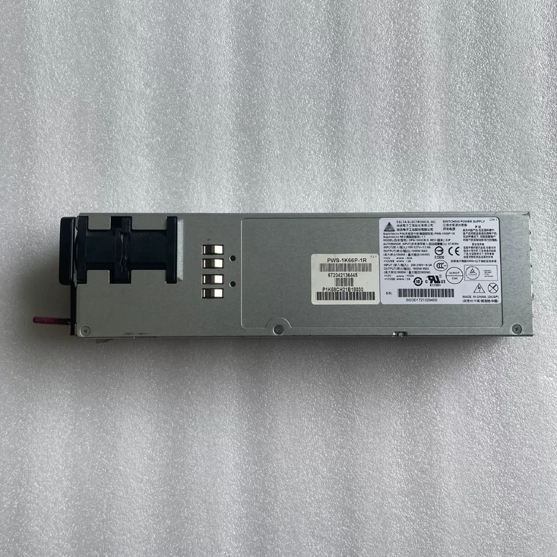슈퍼마이크로 PWS-1K66P-1R 예비 백금 전원공급장치 PSU 1U 1600W