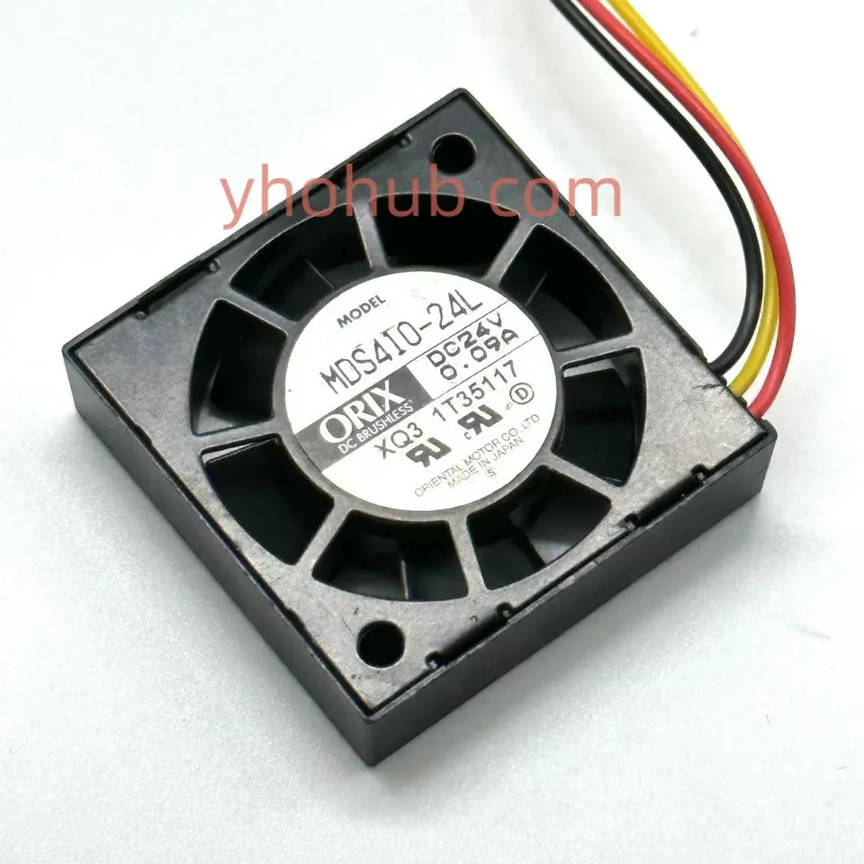 ORIX MDS410-24L 3 선 서버 냉각팬 DC 24V 0.09A 42x42x10mm