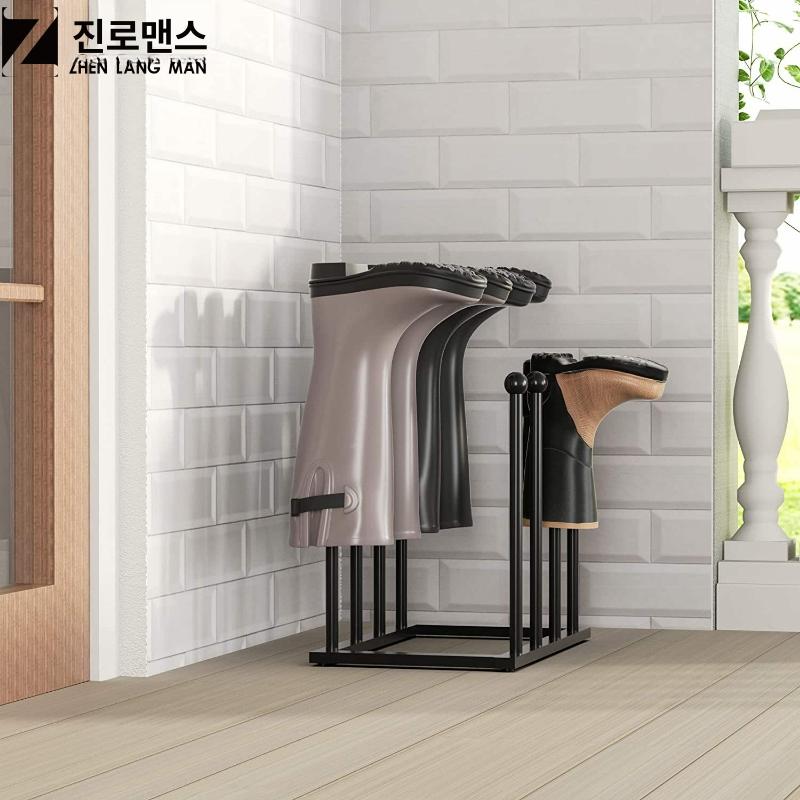 스텐 걸이대 보관대 선반 수납 건조대 정리 신발거치대 - 상세 이미지 3