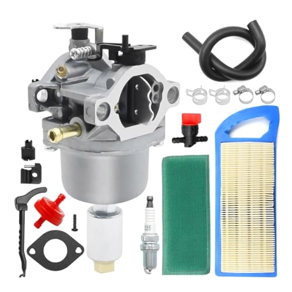 Vkinman 799727 카뷰레터 키트, BS 698620 엔진 교체 14HP-18HP 잔디깎이 794572 797008 트랙터 697015 Intek 잔디 교체용, 496796 - 상품 이미지